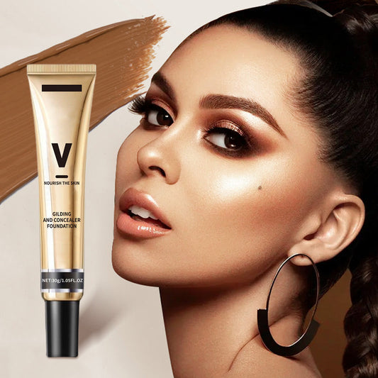 GLITTER VOCHTINBRENGENDE CONCEALER VLOEIBARE FOUNDATION(🔥Koop meer, bespaar meer.🔥)