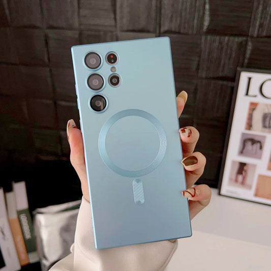 Samsung magnetische zachte hoes wordt geleverd met lensbeschermfolie
