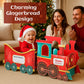 🎅Kerstpre-uitverkoop - 49% KORTING🚂Santa's Gift Train — Bezorg de feestdagen in stijl! 🚂🎄
