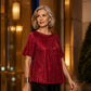⏳ FLASH SALE! ✨ Elastische Plooien, Blijven In Vorm | Geen Strijkijzer Nodig, Keren Terug Na Was | XL tot 5XL, Plus-size Deal | HALF PRICE 🎉