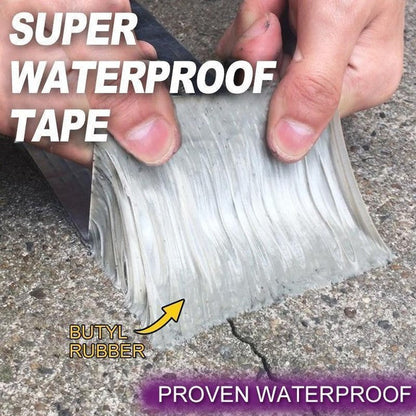 🔥【Aanbieding】🔥Super Waterdichte Butyl Tape 5/10/15cm x 5m | Voor Leidingen & Daken