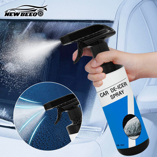 ❄️-45℃ Ultra-Fast Ice Melting, Non-Toxic Windshield Defroster 🚗 Multi-Use for Windows/Headlights/Doors (Protects Paint & Wipers)🛡️