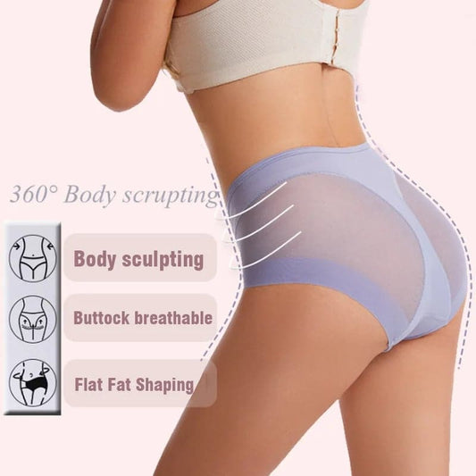 🔥Naadloze ijszijde bodyconslip met hoge taille - betaal 1 krijg 4 (4 packs)