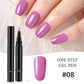 💥【50% OFF】🔥 3-in-1 One Step Gel Pen Set | Geen Primer/Topcoat Nodig | LED/UV Uitharding in 60 Seconden | 18 Kleuren, 15-30 Dagen Houdbaar | Incl. 2 Gel Pennen + Draagbare UV Lamp | Salonkwaliteit Thuis 💅