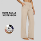 🎁 Laatste dag 49% korting 🔥 Loszittende high-waist business casual broeken en yogabroeken