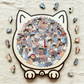 🎄 Tijdelijk 49% KORTING! Houten Kat Puzzel 135 Stukjes – Perfect Kerstcadeau & Relaxatieplezier! 🐱