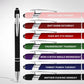 🔥Laatste Dag Aanbieding 50% KORTING💝Grappige Stressverlichtende Dagelijkse Quotes Metal Ballpoint Pen Set (7 stuks) | 🎁Kantoor Kerstmis Cadeau-uitwisseling