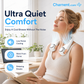 🎉【Aanbieding】🌬️✨Nekventilator met 360° Rotatie | Geluidsarm | 3 Standen | 12 Uur Batterij | USB-C | 2 Kopen = 5% Korting🎁