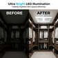 💥【LIMITED TIME 50% OFF】🔥 Plafondventilator met LED | Breedhoek Koeling | Dubbele Motor Fluisterstil | 60W LED Flikkervrij | E27 | Gereedschapsvrij