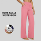 🎁 Laatste dag 49% korting 🔥 Loszittende high-waist business casual broeken en yogabroeken