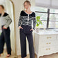 🎁 Laatste dag 49% korting 🔥 Loszittende high-waist business casual broeken en yogabroeken