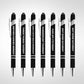 🔥Laatste Dag Aanbieding 50% KORTING💝Grappige Stressverlichtende Dagelijkse Quotes Metal Ballpoint Pen Set (7 stuks) | 🎁Kantoor Kerstmis Cadeau-uitwisseling