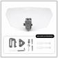 🔥【DAILY DEAL】💦 Universele Windscherm Deflector | Past op BMW/Honda/Kawasaki/Yamaha etc. | Eenvoudige Montage | HALF PRICE TODAY 🚀