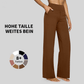 🎁 Laatste dag 49% korting 🔥 Loszittende high-waist business casual broeken en yogabroeken