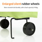 💥【LIMITED TIME 50% OFF】🔥 Opvouwbare Boodschappentas met Wieltjes | Ritssluiting Verstelbaar | Wegklapbare Wieltjes | Oxford Stof + Metalen Steun | 20 kg Draagkracht | Groen