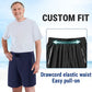 IcedActive - Unisex ijszijde sneldrogende stretchshort