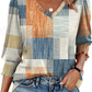 🔥Hot Sale 50% KORTING💝✨Dames Casual Blouses met 3/4 Mouwen en Gesmokte Manchetten