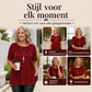 ⏳ FLASH SALE! ✨ Elastische Plooien, Blijven In Vorm | Geen Strijkijzer Nodig, Keren Terug Na Was | XL tot 5XL, Plus-size Deal | HALF PRICE 🎉