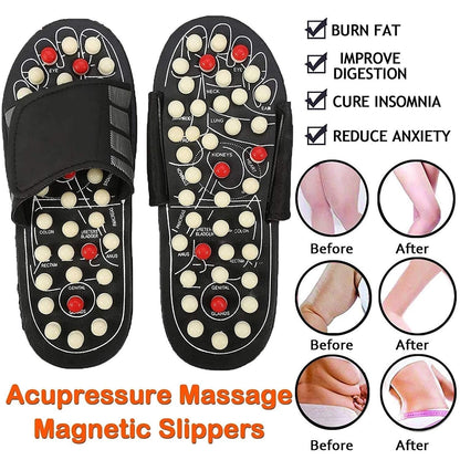 🔥Slippers met acupressuur en magneettherapie🦶