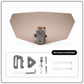 🔥【DAILY DEAL】💦 Universele Windscherm Deflector | Past op BMW/Honda/Kawasaki/Yamaha etc. | Eenvoudige Montage | HALF PRICE TODAY 🚀