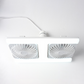 💥【LIMITED TIME 50% OFF】🔥 Plafondventilator met LED | Breedhoek Koeling | Dubbele Motor Fluisterstil | 60W LED Flikkervrij | E27 | Gereedschapsvrij
