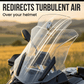 🔥【DAILY DEAL】💦 Universele Windscherm Deflector | Past op BMW/Honda/Kawasaki/Yamaha etc. | Eenvoudige Montage | HALF PRICE TODAY 🚀
