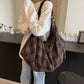 👜✨【Aanbieding】Boho Slouchy Tote Tas | 3 Draagwijzen | Groot Formaat🎁