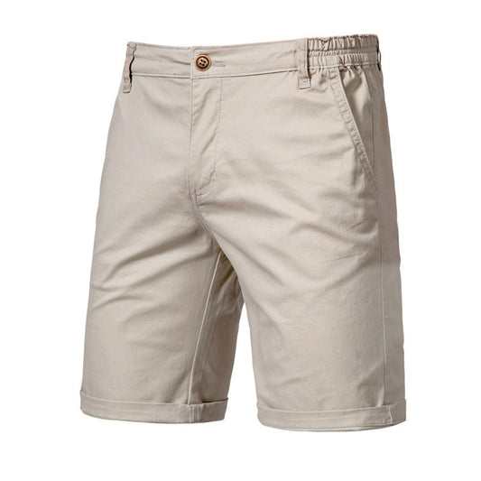 Heren casual zakelijke elastische rechte shorts - Koop 2, gratis verzending!