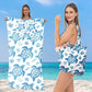 🌞Fris De Lente In Met 50% Korting!🏖2-in-1 strandhanddoek + handtas set | 100% biologisch katoen, zandwerend ontwerp