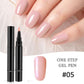 💥【50% OFF】🔥 3-in-1 One Step Gel Pen Set | Geen Primer/Topcoat Nodig | LED/UV Uitharding in 60 Seconden | 18 Kleuren, 15-30 Dagen Houdbaar | Incl. 2 Gel Pennen + Draagbare UV Lamp | Salonkwaliteit Thuis 💅