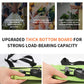 💥【LIMITED TIME 50% OFF】🔥 Opvouwbare Boodschappentas met Wieltjes | Ritssluiting Verstelbaar | Wegklapbare Wieltjes | Oxford Stof + Metalen Steun | 20 kg Draagkracht | Groen