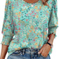 🔥Hot Sale 50% KORTING💝✨Dames Casual Blouses met 3/4 Mouwen en Gesmokte Manchetten