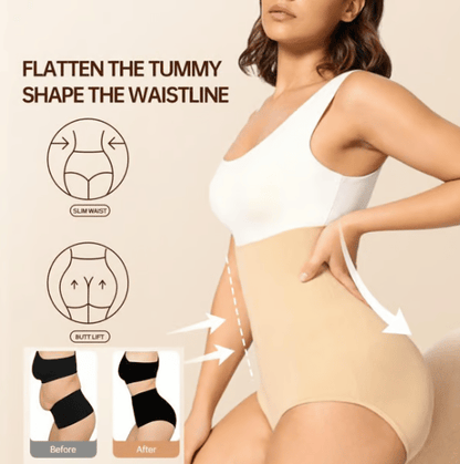 🔥Koop 1 krijg 1 gratis🔥Shapewear-slipje met hoge taille en buikcontrole