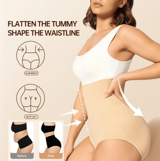 🔥Koop 1 krijg 1 gratis🔥Shapewear-slipje met hoge taille en buikcontrole