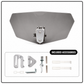 🔥【DAILY DEAL】💦 Universele Windscherm Deflector | Past op BMW/Honda/Kawasaki/Yamaha etc. | Eenvoudige Montage | HALF PRICE TODAY 🚀