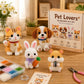 🏆Tijdelijke aanbieding: 49% KORTING🧵✨Kleine 3D-knutselpakket met dieren van kralen