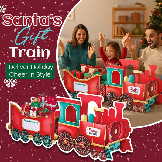 🎅Kerstpre-uitverkoop - 49% KORTING🚂Santa's Gift Train — Bezorg de feestdagen in stijl! 🚂🎄