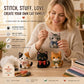 🎉【Aanbieding】💝DIY Viltset voor Pluche Figuurtjes | Voorgesneden Stukken | Complete Accessoireset | Stap-voor-Stap🧵✨