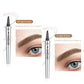 🔥Koop 1 Krijg 1 Gratis🔥3D Waterdicht Microblading Wenkbrauwpotlood 4 Fork Tip Tattoo Potlood (Set van 2)