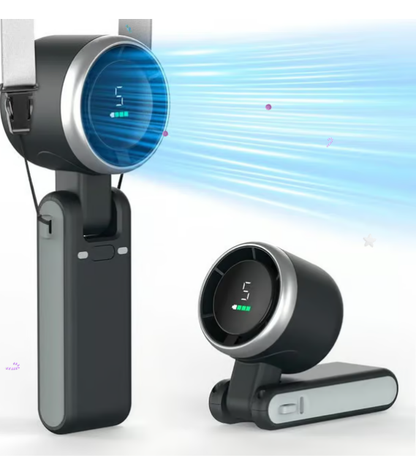 ☀️Zomer Outdoor essential - Draagbare handbediende turboventilator