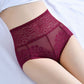 Cadeaukeuze - 5 stuks sexy kanten slipjes met hoge taille voor dames