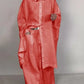 Dames Casual Effen Shirt en Broek Tweedelige Set