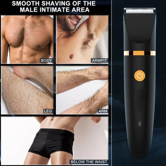 💥【LIMITED TIME 50% OFF】🔥 7-in-1 Heren Trimmer | Lichaam/Lies/Baard/Neus | IPX7 Waterdicht | Type-C Sneladen | Draadloos & Draagbaar | Complete Set
