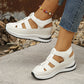 Gesloten damessneakersandalen