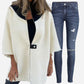 🍂Early Fall Specials💕 Casual damesjack met opstaande kraag en halve rits
