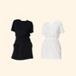 🎁BEPERKTE UITVERKOOP 49% KORTING💕AirEssentials Getailleerde T-shirtjurk