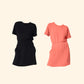 🎁BEPERKTE UITVERKOOP 49% KORTING💕AirEssentials Getailleerde T-shirtjurk
