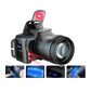 Zoombare LED-hoofdlamp met 6 standen en bewegingssensor