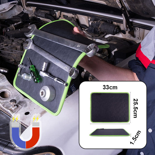 Krachtige Magnetische Gereedschapsmat | Sterke Houdkracht | Zwart-Groen | 961g