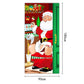 Kerstversiering voor de voordeur